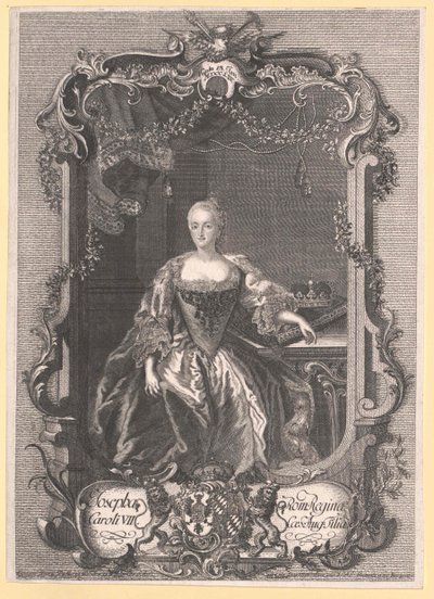 Princesa de Baviera María Josefa de Artist Unknown