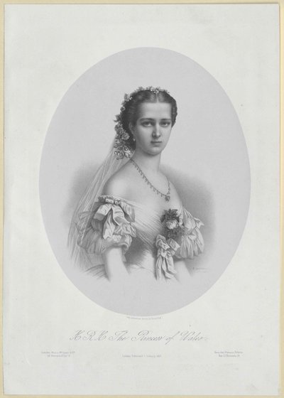 Princesa de Dinamarca Alexandra de Artist Unknown
