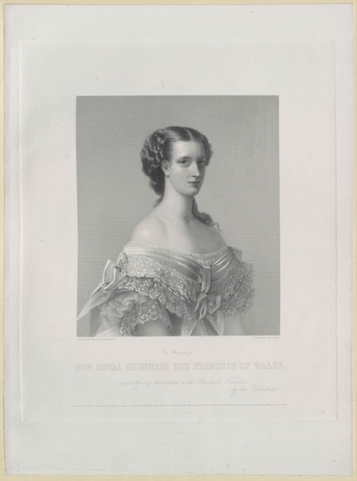 Princesa de Dinamarca Alexandra de Artist Unknown