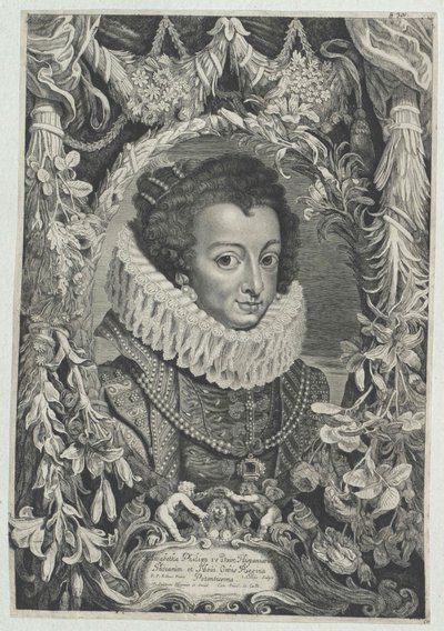 Princesa de Francia Elisabeth (imprimir) de Artist Unknown