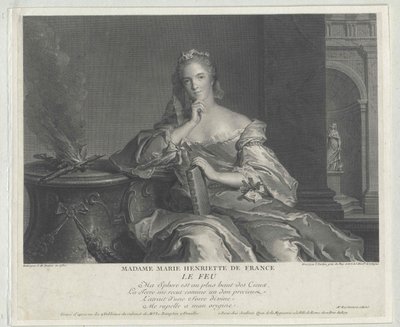 Princesa de Francia Marie Henriette de Artist Unknown