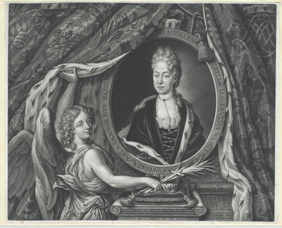 Princesa de Hesse-Darmstadt Magdalena Sibila de Artist Unknown