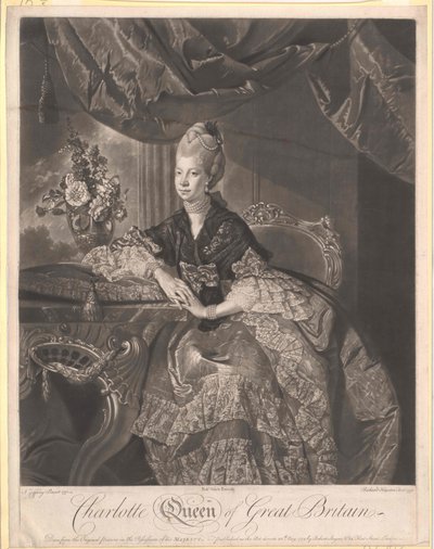 Princesa de Mecklemburgo-Strelitz Sofía Carlota de Artist Unknown