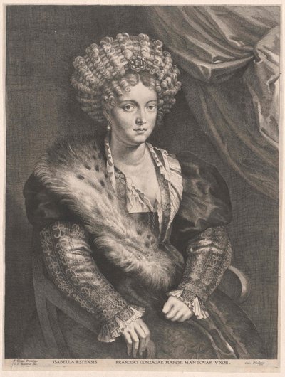 Princesa de Módena Isabel de Este de Artist Unknown