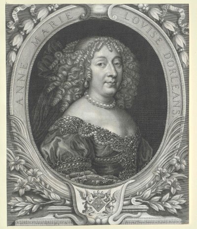 Princesa de Orl0061006es Ana María Luisa (imprimir) de Artist Unknown