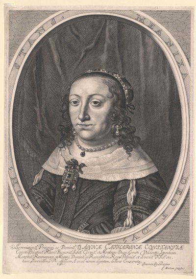 Princesa de Polonia Anna Katharina Constanza de Artist Unknown