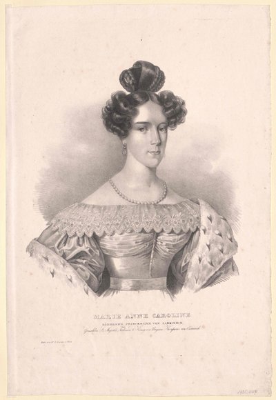 Princesa de Saboya-Cerdeña María Ana de Artist Unknown