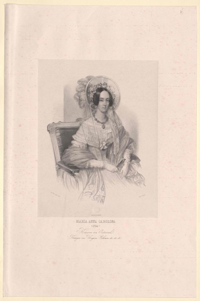 Princesa de Saboya-Cerdeña María Ana de Artist Unknown