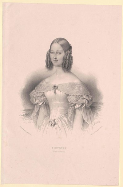 Princesa de Sajonia-Coburgo-Gotha Victoria de Artist Unknown