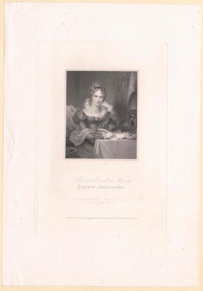 Princesa de Saxe-Meiningen Adelaida de Artist Unknown
