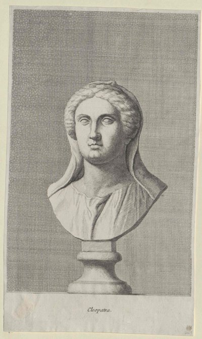 Reina de Egipto Cleopatra VII (impresión) de Artist Unknown