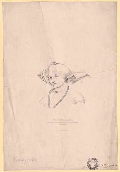Reina de Polonia Jadwiga de Artist Unknown