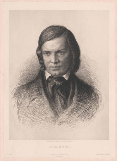 Robert Schumann de Artist Unknown