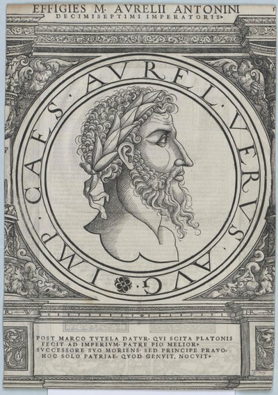 El emperador romano Marco Aurelio de Artist Unknown