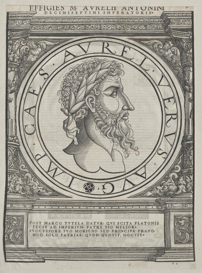 El emperador romano Marco Aurelio de Artist Unknown