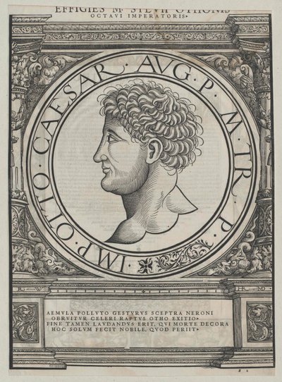 El emperador romano Otho de Artist Unknown