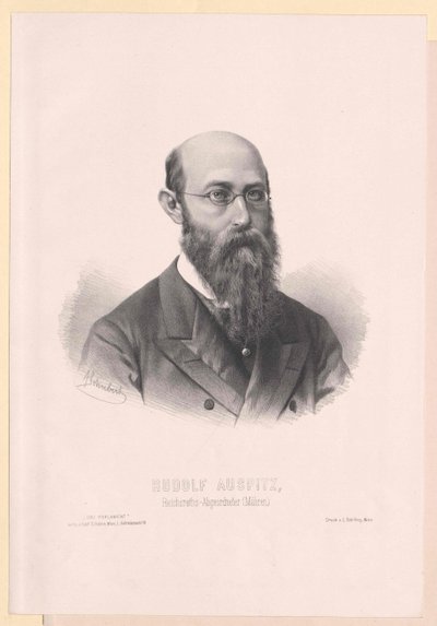 Rudolf Auspitz (imprimir) de Artist Unknown