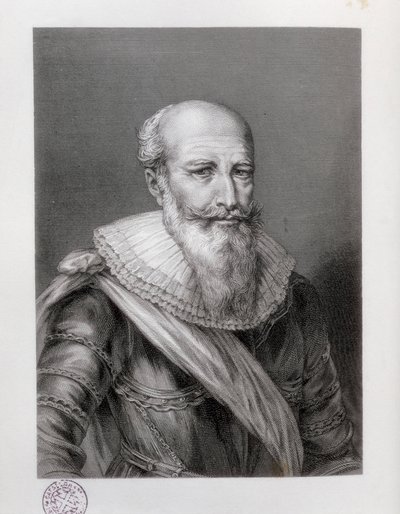 SULLY, Maximiliano de Bethune, duque de (1560-1641). Estadista inglés. Aguafuerte. ESPAÑA. CATALUÑA. Barcelona. Biblioteca de Catalunya de Artist Unknown