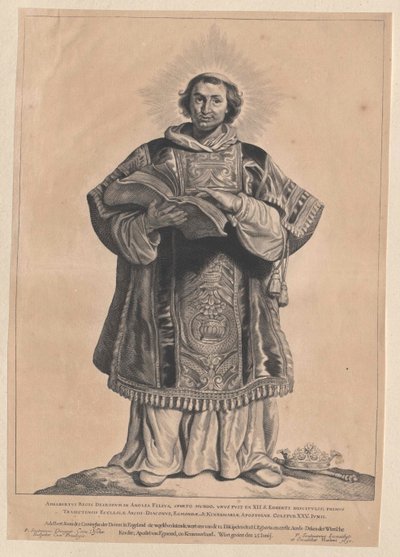 San Adalberto de Egmont de Artist Unknown