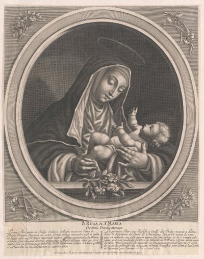 Santa Rosa de Lima de Artist Unknown