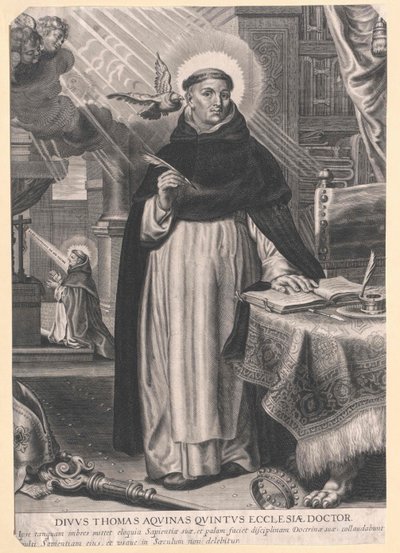 Santo Tomás de Aquino de Artist Unknown