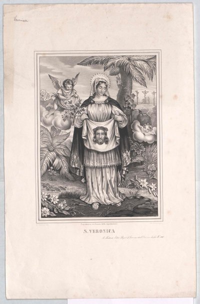 Santa Verónica de Artist Unknown