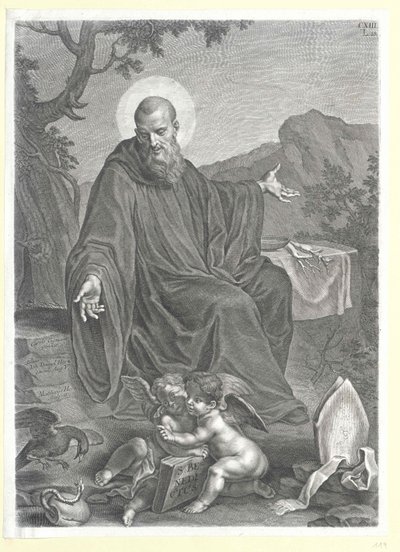 San Benito de Nursia de Artist Unknown