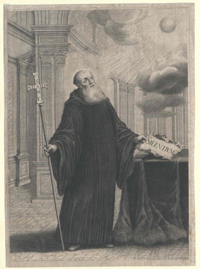 San Benito de Nursia de Artist Unknown