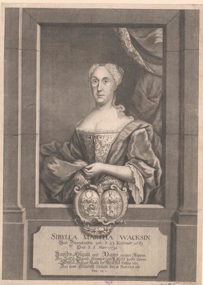 Sibylla Marta fin de obra de Artist Unknown