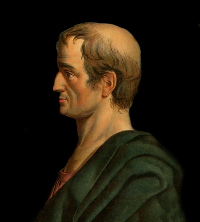 Solón abogado, poeta y comerciante griego - Retrato de Solón, legislador y poeta de Atenas de Artist Unknown