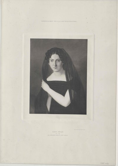 Sophie Mueller (imprimir) de Artist Unknown