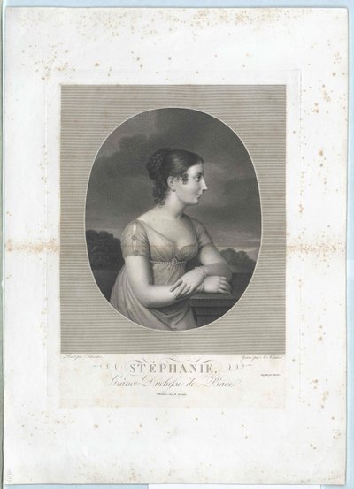 Stephanie de Baden de Artist Unknown