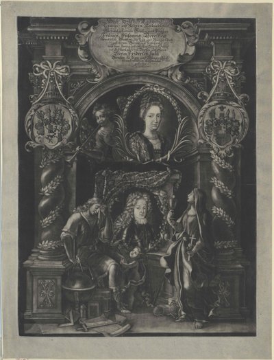 Susanna Dorothea von Eybiswald (huella) de Artist Unknown