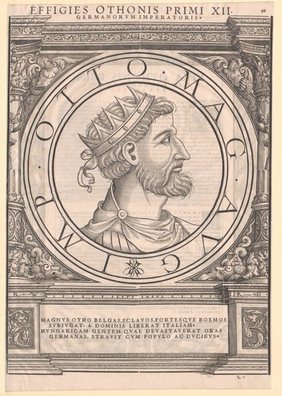 El gran emperador Otón I de Artist Unknown