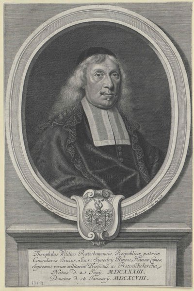 Theophilus Wild (imprimir) de Artist Unknown