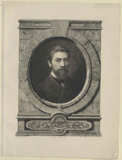 Viktor Aleksiyevich Bobrov (imprimir) de Artist Unknown