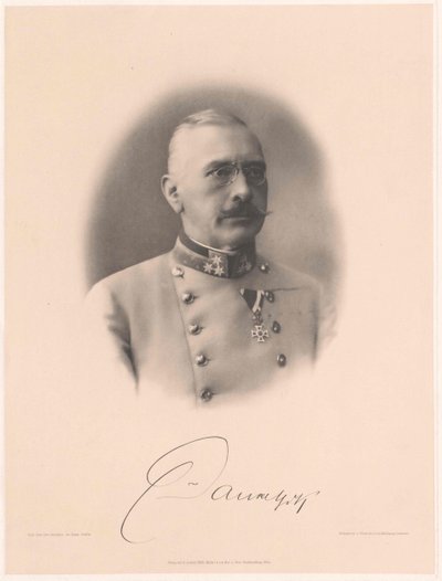 Viktor count Dankl von Krasnik (imprimir) de Artist Unknown