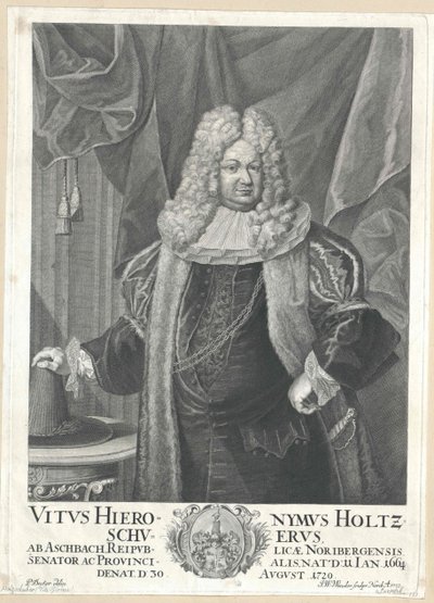 Vitus Jerome Holzschuher de Aspach de Artist Unknown