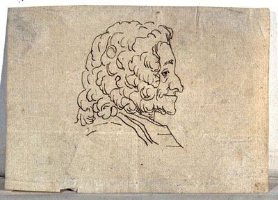 Voltaire, dibujo de Artist Unknown