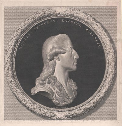 Wenzel Anton Conde de Kaunitz-Rietberg de Artist Unknown