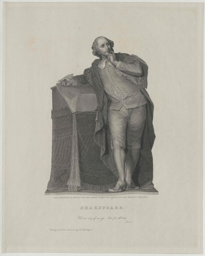 William Shakespeare de Artist Unknown