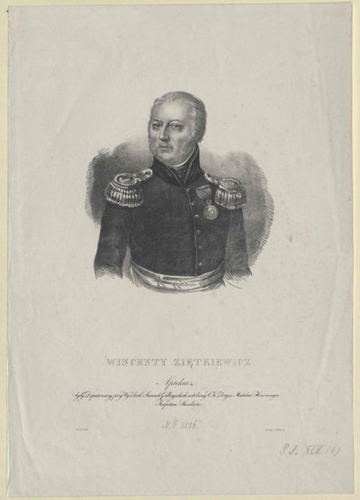 Wincenty Zietkiewicz de Artist Unknown