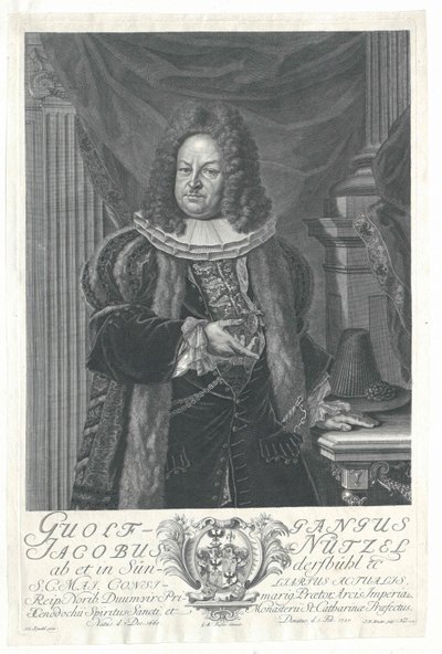 Wolfgang Jacob Nuetzel von Suendersbuehl de Artist Unknown