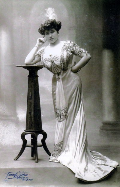 La soprano Maria Farneti de Arturo Varischi