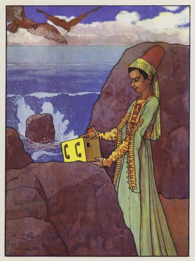 Ilustración para Los viajes de Gulliver de Jonathan Swift de Artus Scheiner