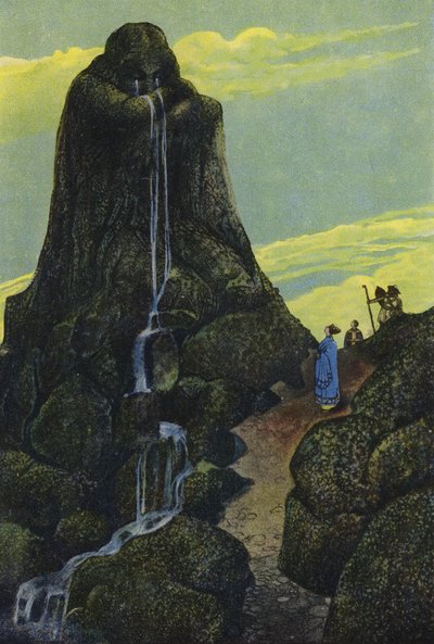 Níobe transformada en la Roca Llorona de Artus Scheiner