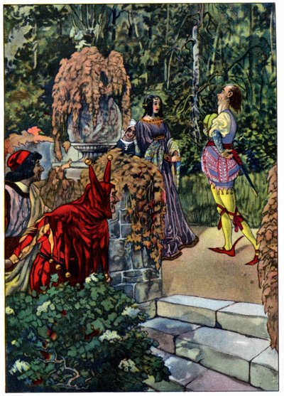 Noche de Reyes, obra de William Shakespeare, c.1880 (impresión) de Artus Scheiner