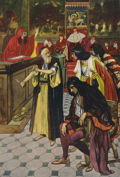 El mercader de Venecia de Artus Scheiner