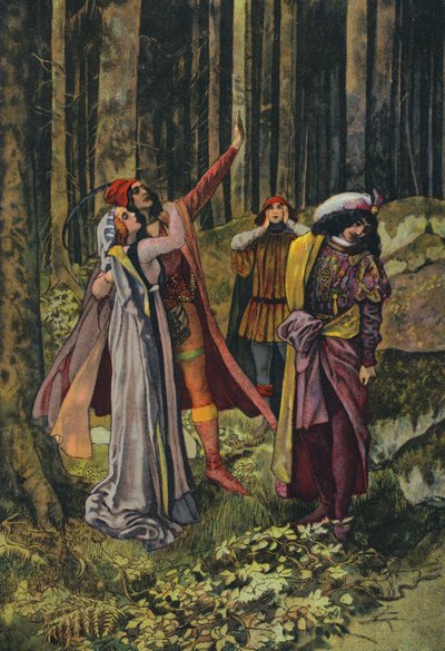 Los dos caballeros de Verona de Artus Scheiner
