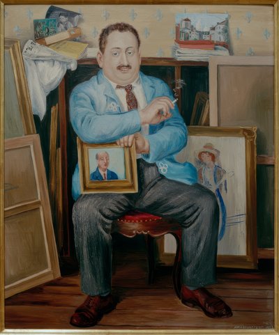 Retrato de Adolphe Basler de Arvid Fougstedt